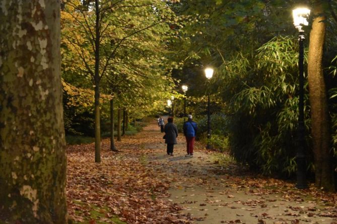 color otoñal: foto en Donostia-San Sebastián