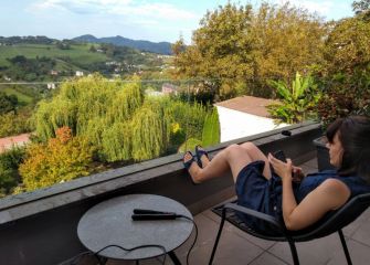 Contempló el otoño