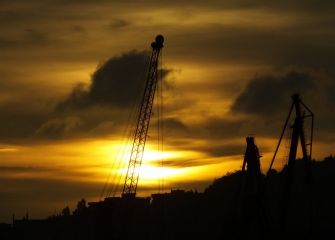 Crepusculo en Pasaia