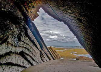 La cueva de Flysh de Zumaia 