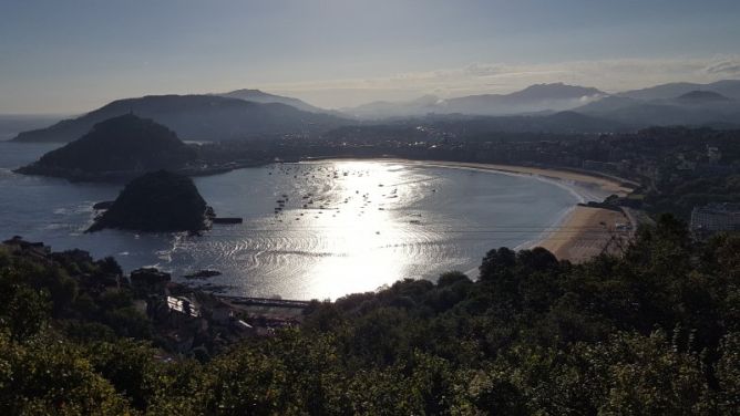 El despertar de la Concha: foto en Donostia-San Sebastián