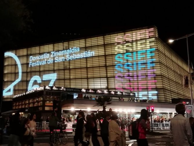 Un día de cine: foto en Donostia-San Sebastián