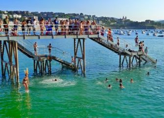 Disfrutando del verano en Donostia 