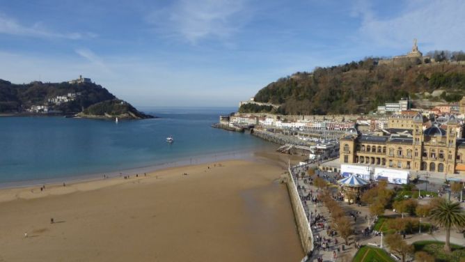 Donosti desde el aire?: foto en Donostia-San Sebastián