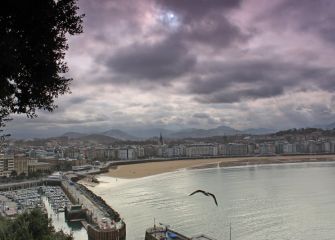 Donosti con gaviota.