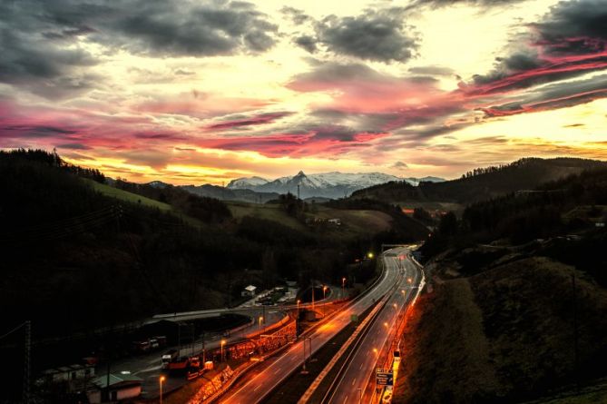 Entrada a  Urola: foto en Urretxu