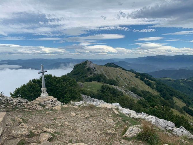 Ernio punta: foto en Errezil