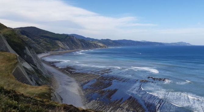 Flysch: foto en Zumaia