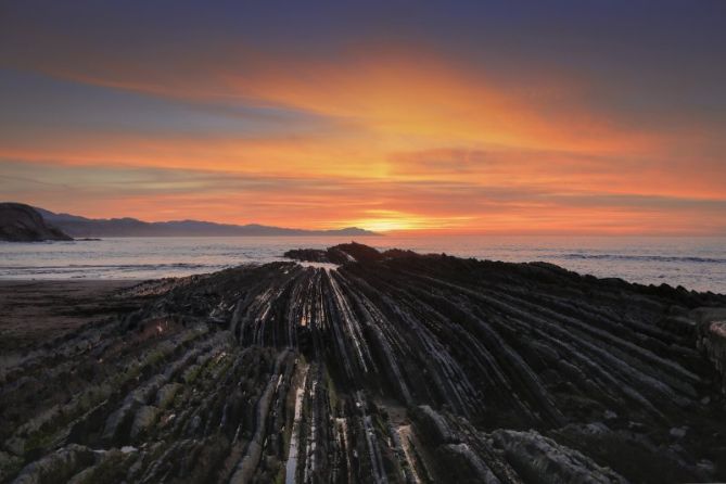 Flysch: foto en Zumaia