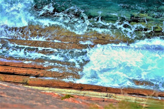 Flysch Itzurun: foto en Zumaia