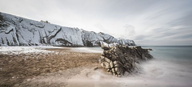 Flysch Nevado: foto en Zumaia