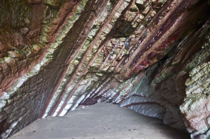 Flysh de Zumaia -2 : foto en Zumaia