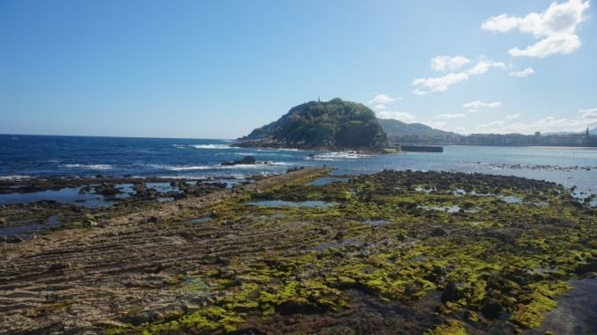 El fondo de Ondarreta : foto en Donostia-San Sebastián