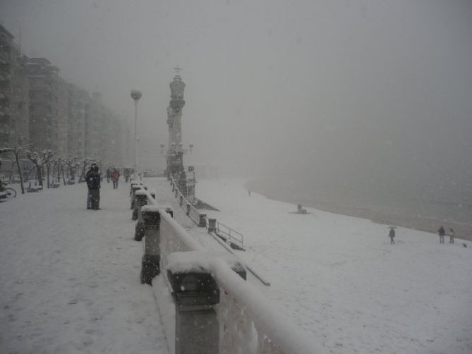 FRIO INVIERNO: foto en Donostia-San Sebastián