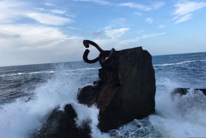 Fuerza del mar: foto en Donostia-San Sebastián