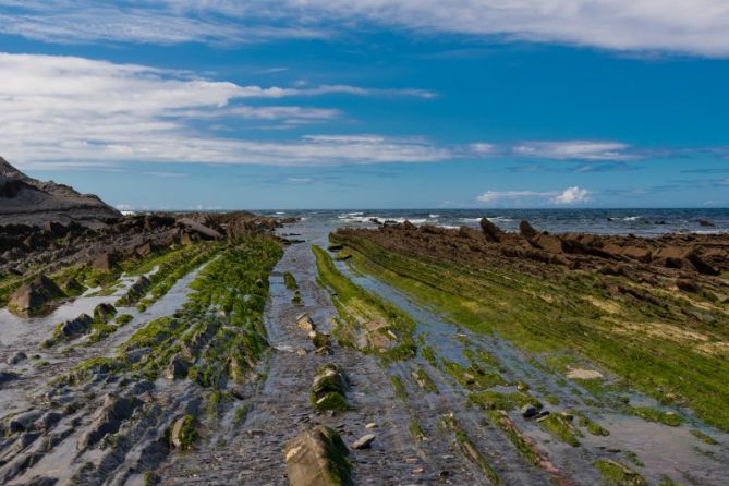 Fusion en el Flysch: foto en Zumaia