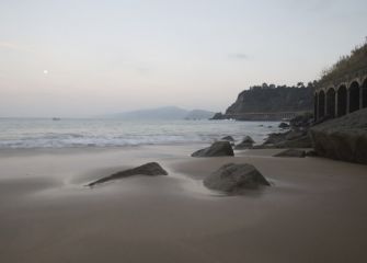 Getaria ilunabarrean