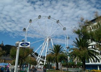 Gira y gira entre algodones.