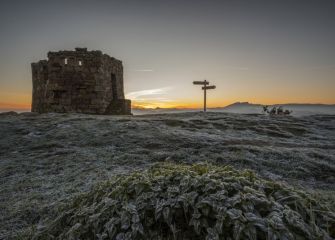 Helada en el Torreon,Jaizkibel. 