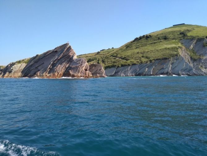 El historial geológico: foto en Zumaia