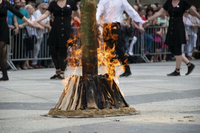 Hoguera de San Juan: foto en Donostia-San Sebastián