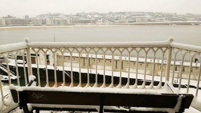 Invierno en Donostia: foto en Donostia-San Sebastián