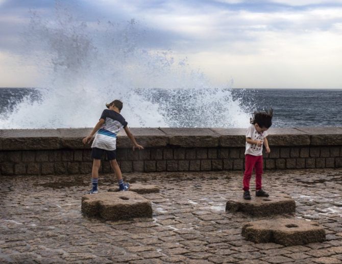 juego de niños: foto en Donostia-San Sebastián