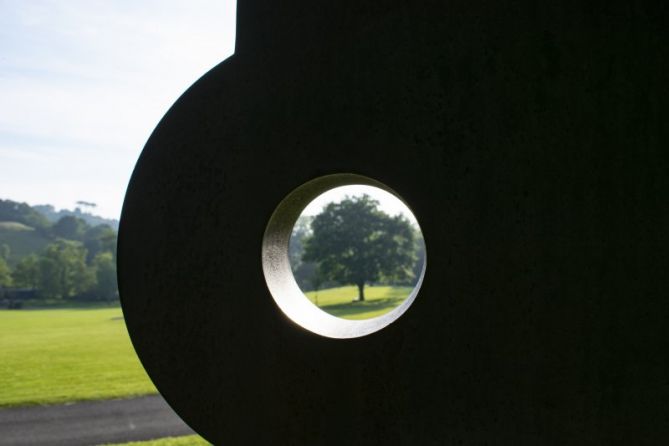 Las miradas de Chillida Leku: foto en Hernani