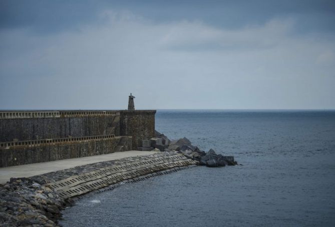 El malecón: foto en Orio