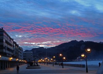 Malecón al atardecer