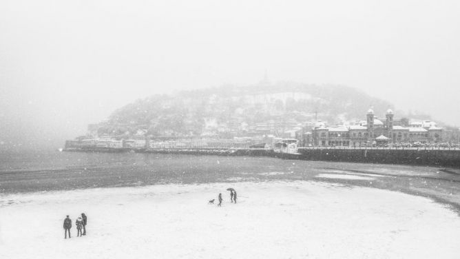 Manto blanco: foto en Donostia-San Sebastián
