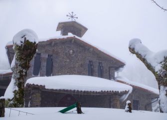 Manto de nieve en Urbia