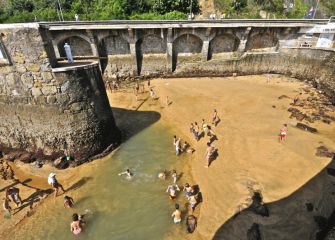 La marea mas baja del siglo 