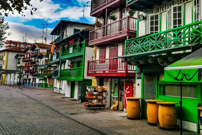 La Marina: foto en Hondarribia