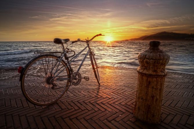 Movilidad en Zarautz: foto en Zarautz