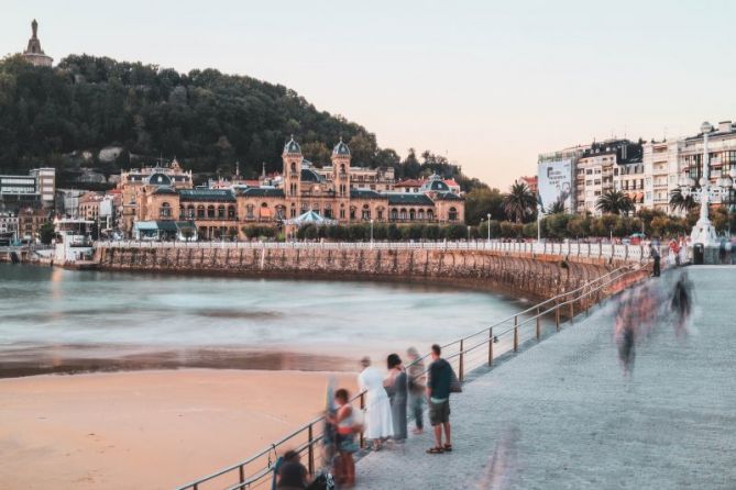 En movimiento: foto en Donostia-San Sebastián