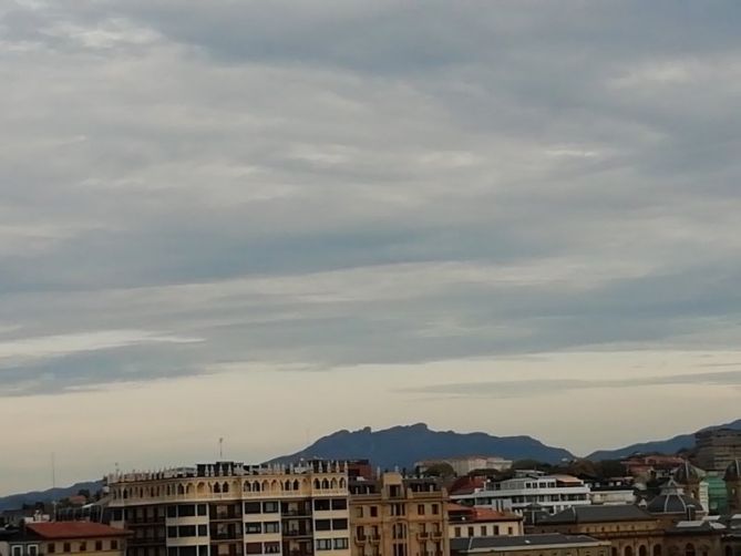 Napoleón tumbado: foto en Donostia-San Sebastián