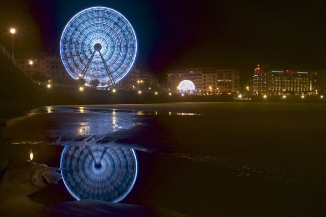 Navidad: foto en Donostia-San Sebastián