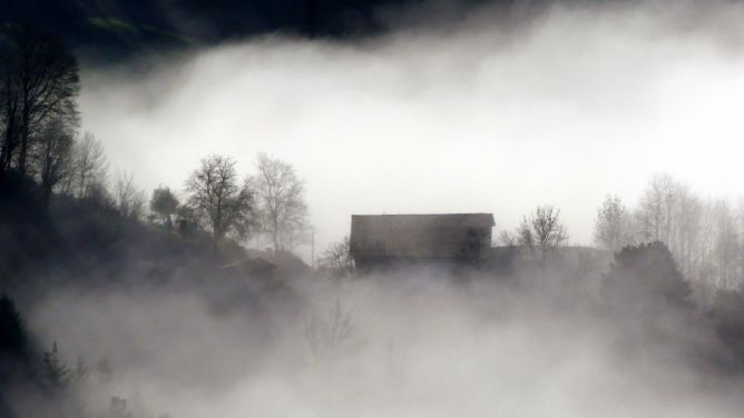 Niebla II: foto en Bergara