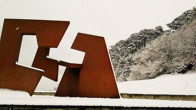 Nieve en Donostia: foto en Donostia-San Sebastián