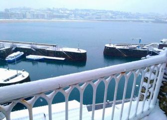 Nieve en Donostia