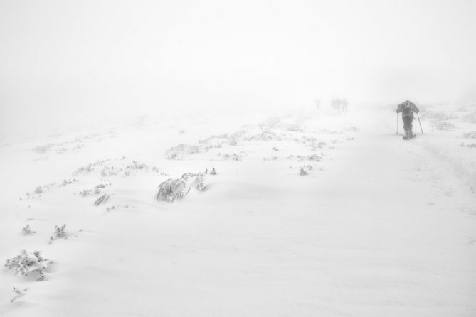 Nieve en Urbia 02: foto en Oñati