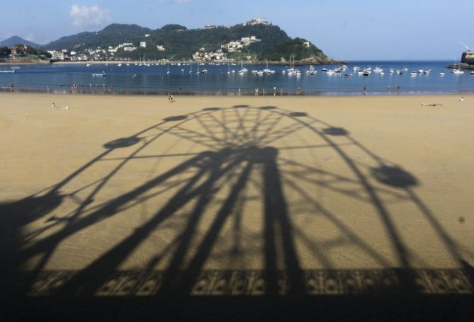 Noria efimera: foto en Donostia-San Sebastián