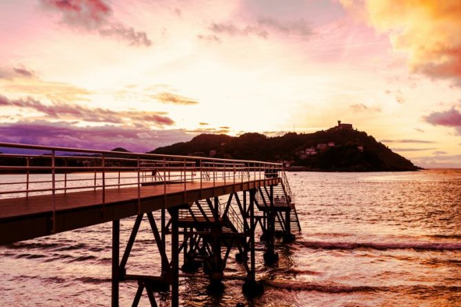 Octubre en el puerto: foto en Donostia-San Sebastián