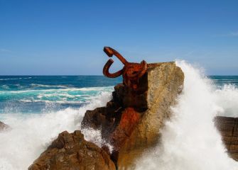Oleaje en el Peine del Viento