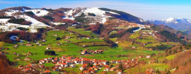 paisaje de Berastegi: foto en Berastegi