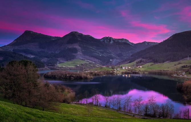 Pantano de Urkulu: foto en Aretxabaleta