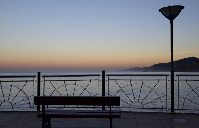 Paseo: foto en Zarautz