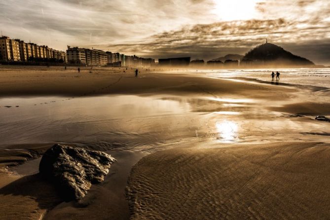 Paseo por la orilla: foto en Donostia-San Sebastián