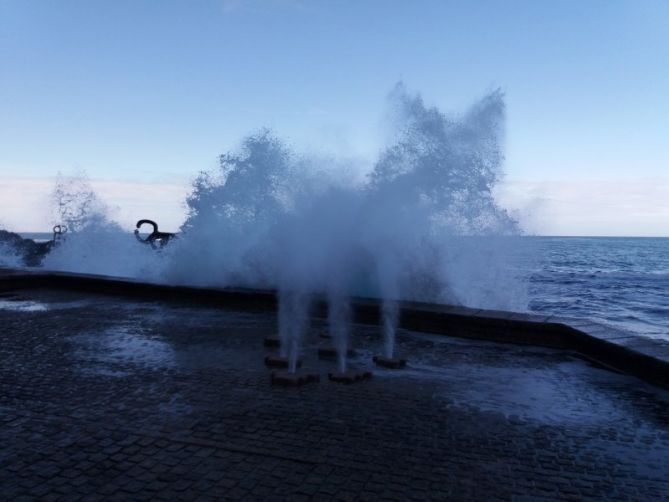 Peine del Viento: foto en Donostia-San Sebastián